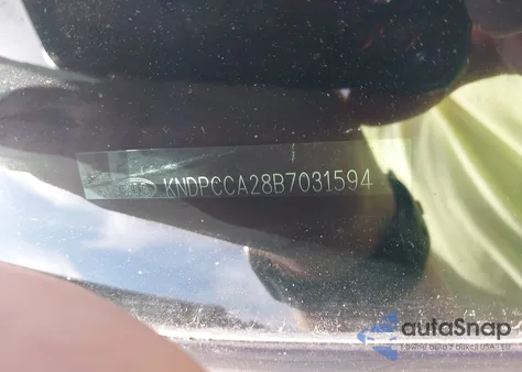 2011 Kia Sportage Ex z USA, uszkodzony, nr VIN KNDPCCA28B7031594